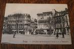 LIEGE - carrefour des Bds d'Avroy et de la Sauvenière  -1907, Ophalen of Verzenden, Voor 1920, Gelopen, Luik