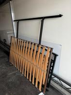 Bedframe met uitschuifbare lattenbodem 1m60, Ophalen
