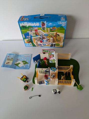 Playmobil Dierentuin Dierenverzorging Superset 4009 beschikbaar voor biedingen