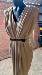 Chic Italiaanse jurk met zakken, Kleding | Dames, Jurken, Maat 38/40 (M), Beige, Ophalen of Verzenden, Zo goed als nieuw