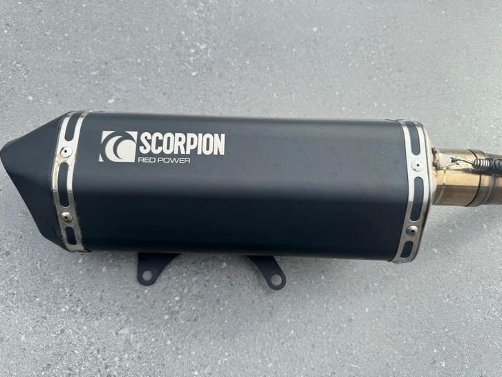 Vespa gts 125 iget uitlaat scorpion red power, Motoren, Onderdelen | Merk-onafhankelijk, Ophalen