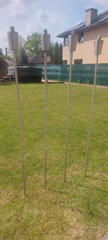 Fakkels inox  beschikbaar voor biedingen