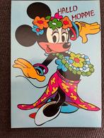Postkaart Disney Mickey Mouse 'Hallo Moppie', Verzamelen, Disney, Mickey Mouse, Plaatje of Poster, Zo goed als nieuw, Verzenden