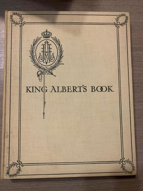 (1914-1915 BELGE) King Albert’s Book., Collections, Objets militaires | Général, Enlèvement ou Envoi