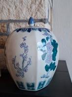 Vintage Chinese Gemberpot | Porselein | Bloemen, Antiek en Kunst, Ophalen