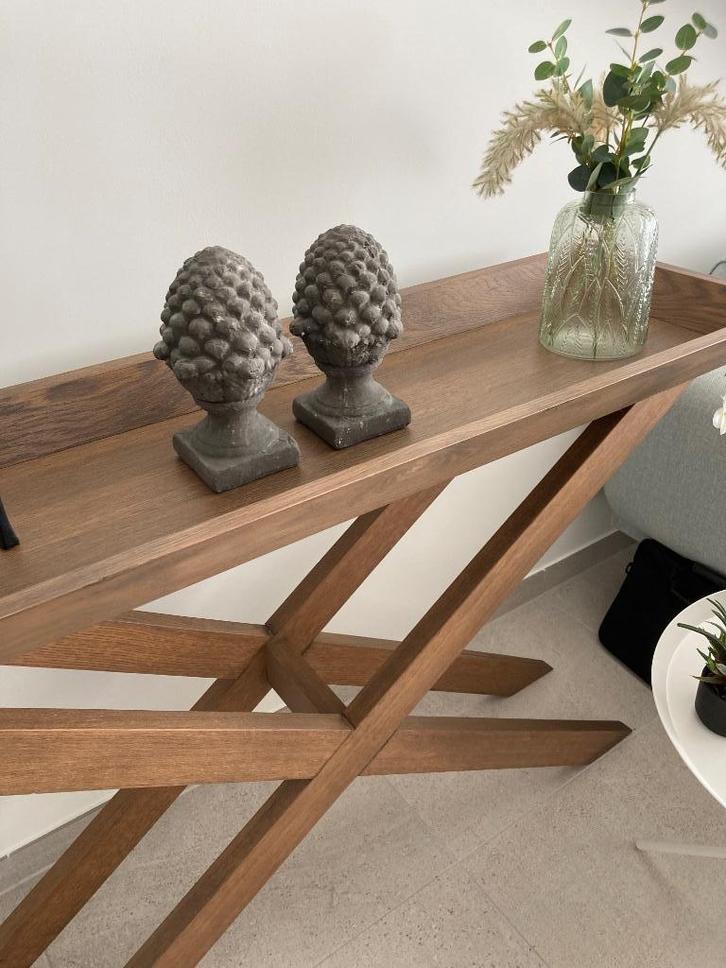 Landelijke sidetable, Huis en Inrichting, Tafels | Sidetables, Zo goed als nieuw, Ophalen