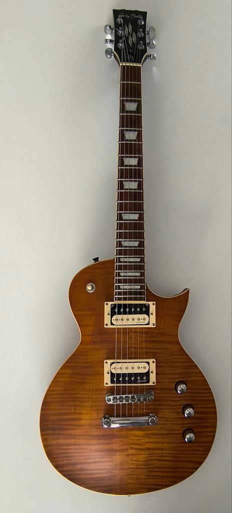 Harley Benton SC Custom line, Muziek en Instrumenten, Snaarinstrumenten | Gitaren | Elektrisch, Zo goed als nieuw, Ophalen