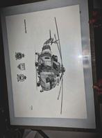 Potloodtekening Sea King mk48, Ophalen
