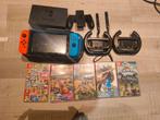 Nintendo switch+games, Games en Spelcomputers, Spelcomputers | Nintendo Switch, Ophalen, Zo goed als nieuw