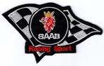 Saab Racing Sport stoffen opstrijk patch embleem #1, Verzamelen, Verzenden, Nieuw