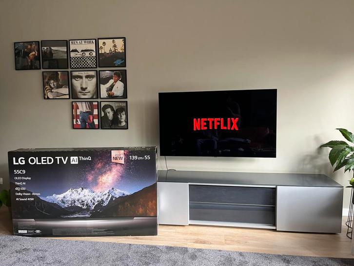 OLED55C9PLA Tv 55 inch 55C9 Oled TV incl. voet en doos, Audio, Tv en Foto, Televisies, Zo goed als nieuw, OLED, 100 cm of meer