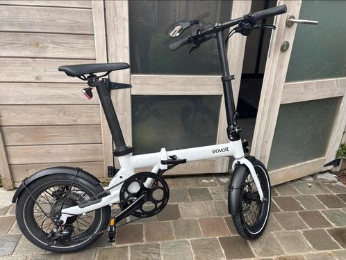 Eovolt morning elektrische plooifiets, Fietsen en Brommers, Fietsen | Vouwfietsen, Zo goed als nieuw, Overige merken, Totaal opvouwbaar