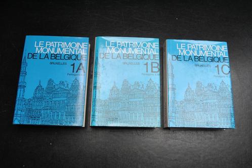 Patrimoine monumental de la Belgique Bruxelles COMPLET en 3T, Livres, Histoire nationale, Comme neuf, Enlèvement ou Envoi