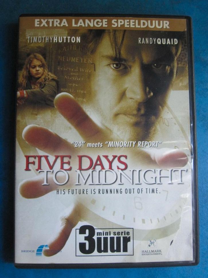 Five Days to Midnight (2004), Cd's en Dvd's, Dvd's | Thrillers en Misdaad, Zo goed als nieuw, Bovennatuurlijke thriller, Vanaf 12 jaar