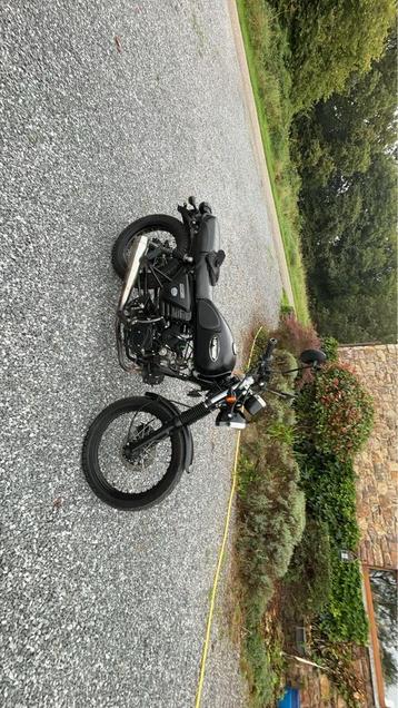 Hanway raw 50 cyclomoteur de classe b, Ophalen, Gebruikt