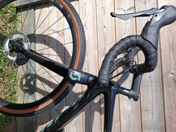gravel scott addict, Fietsen en Brommers, Fietsen | Racefietsen, Zo goed als nieuw, Heren, Overige merken, Meer dan 20 versnellingen