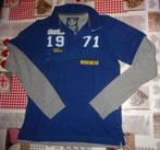 158/164 13/14 longsleeve t-shirt lange mouwen polo blauw, Ophalen of Verzenden, Zo goed als nieuw, Jongen, Shirt of Longsleeve