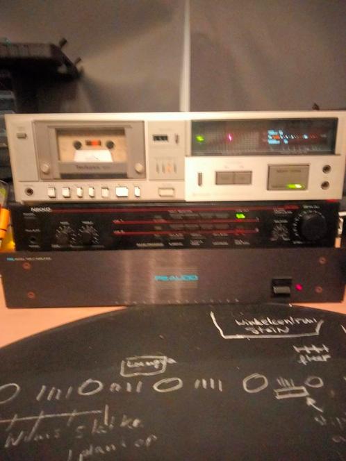 Technics RS-M51 TOP CASS. DECK!!!, Audio, Tv en Foto, Cassettedecks, Enkel, Overige merken, Tiptoetsen, Tape counter, Ophalen of Verzenden