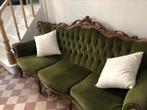Canapé vintage, magnifiquement entretenu, vert mousse, 150 à 200 cm, Vintage, Tissus, Utilisé