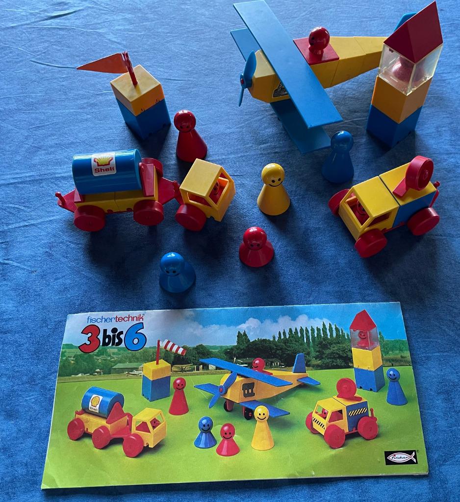 Rare Lot De 20 Boîtes Vintage Fischertechnik - Jouet De Construction Ancien