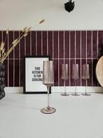 Badkamertegels royal purple 5x25 en 13x13 cm Friese tegels, Huis en Inrichting, Duo-systeem, 70 cm of minder, Verzenden, 190 cm of minder