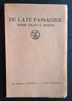 Daan BOENS. De late passagier (gedichten)., Antiek en Kunst, Ophalen of Verzenden