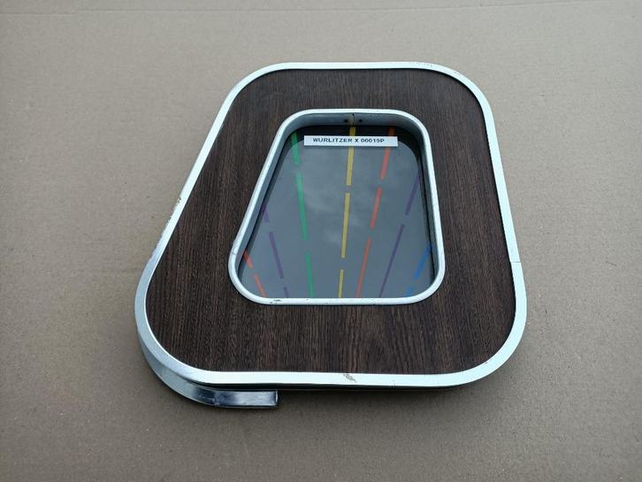 Glas Paneel/ RH Wurlitzer X9 (1977) jukebox, Verzamelen, Automaten | Jukeboxen, Wurlitzer, Verzenden
