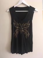 Prachtige zomertop van Zadig & Voltaire, Comme neuf, Noir, Taille 34 (XS) ou plus petite, Sans manches