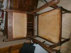 2 oude zetels met riet, Antiek en Kunst, Curiosa en Brocante, Ophalen