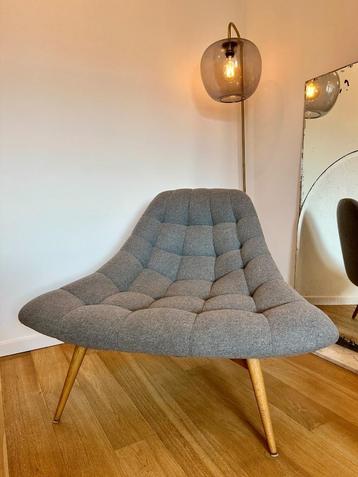 MADE.COM Kolton Accent Armchair, Marl Grey  beschikbaar voor biedingen