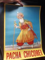 Origineel Affiche Pacha Chicorei, Verzamelen, Verzenden, A1 t/m A3, Reclame, Rechthoekig Staand