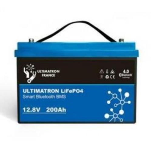 Ultimatron LiFePO4 12v 200Ah Smart BMS accu, Hobby & Loisirs créatifs, Composants électroniques, Neuf, Enlèvement ou Envoi