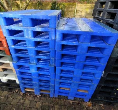 20 sterke pvc plastiek kunststof paletten, Doe-het-zelf en Bouw, Hout en Planken, Gebruikt, Ophalen