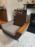 Retro vintage fauteuil, Huis en Inrichting, Ophalen, Vintage, 75 tot 100 cm, Hout