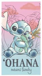 Stitch Badlaken / Strandlaken Ohana - Disney, Kinderen en Baby's, Kinderkleding | Kinder-zwemkleding, Nieuw, One size, Zwem-accessoire