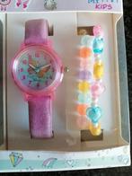 nieuw horloge + armband meisje, Enlèvement ou Envoi, Neuf
