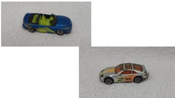 2 Matchbox : Mustang Cobra + Nissan 300 ZX, Enlèvement ou Envoi, Utilisé, Voiture