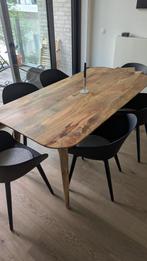 Tafel Tiresias - mango massief, Huis en Inrichting, Tafels | Eettafels, Ophalen, Overige materialen, 50 tot 100 cm, Zo goed als nieuw