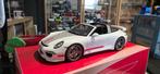 Porsche 911 (991) Targa Techart wit 1:18 GT-SPIRIT, Ophalen of Verzenden, Zo goed als nieuw, Auto, Overige merken