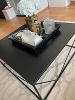 Zwarte Salontafel van Maison du Monde, Ophalen, Gebruikt, 50 tot 100 cm, Vierkant