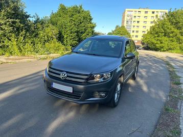 Tiguan 1-eigenaar klaar om zich in te schrijven, Auto's, Volkswagen, 139 g/km, Zwart, Leder, 5 deurs