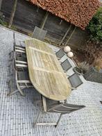 tuinset royal botania, Tuin en Terras, Tuinsets en Loungesets, Tuinset, Eettafel, 8 zitplaatsen, Gebruikt