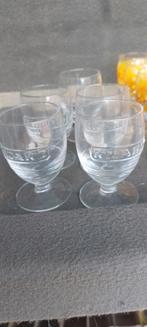 5 verres ricard écriture relief, Enlèvement ou Envoi, Comme neuf