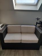 2-persoons loungesetje met tafel, Tuin en Terras, Overige materialen, Gebruikt, Bank, Loungeset