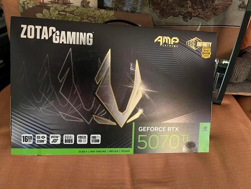 Zotac GAMING GeForce RTX 5070 Ti AMP Extreme Infinity, Computers en Software, Videokaarten, Zo goed als nieuw, Nvidia, PCI, Ophalen of Verzenden