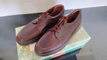 Herenschoenen leder. maat 42  beschikbaar voor biedingen