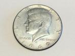 Usa half dollar 1969 D zilver, Postzegels en Munten, Ophalen of Verzenden, Zilver