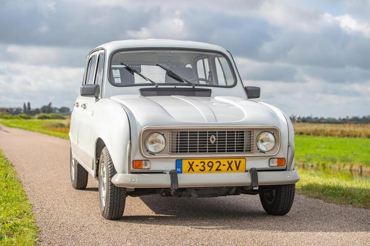 Renault 4 GTL Clan, Auto's, Oldtimers, Bedrijf, Te koop, Renault, Benzine, Overige carrosserie, 4 deurs, Wit