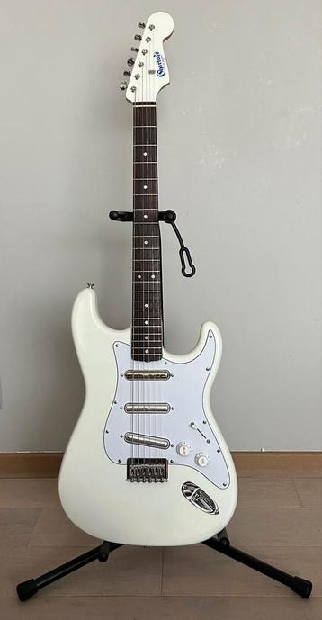 Stratocaster SRV Charley Ol' Pearl personnalisée