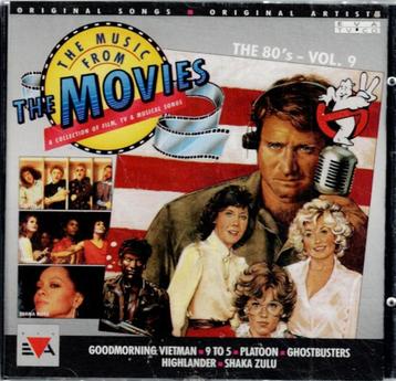cd   /   The Music From The Movies - The 80's - Vol. 9